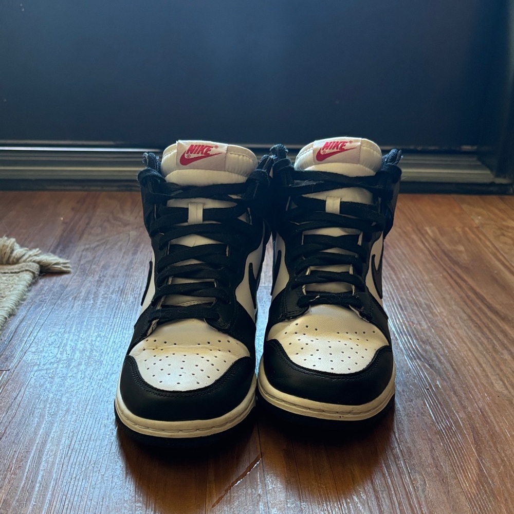 Nike Dunk Black and White High